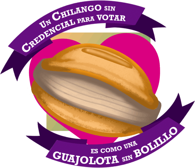 Imagen de guajolota (torta de tamal chilanga)