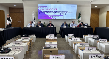 Inicia INE preparativos del voto presencial de mexicanos residentes en el extranjero