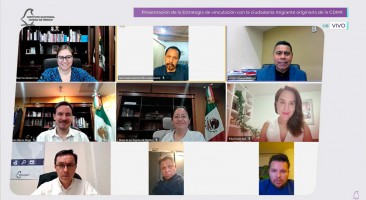 Trabaja IECM para fortalecer el ejercicio de los derechos político-electorales de la comunidad chilanga residente en el extranjero.