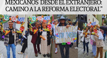 Cámara de Diputados organizará el Foro “Voto de las mexicanas y mexicanos desde el extranjero: camino a la reforma electoral”.