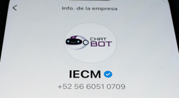 WhatsApp IECM al servicio de la población